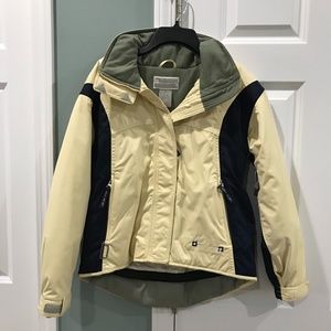 Cold As Ice Light Yellow Women's Ski Jacket